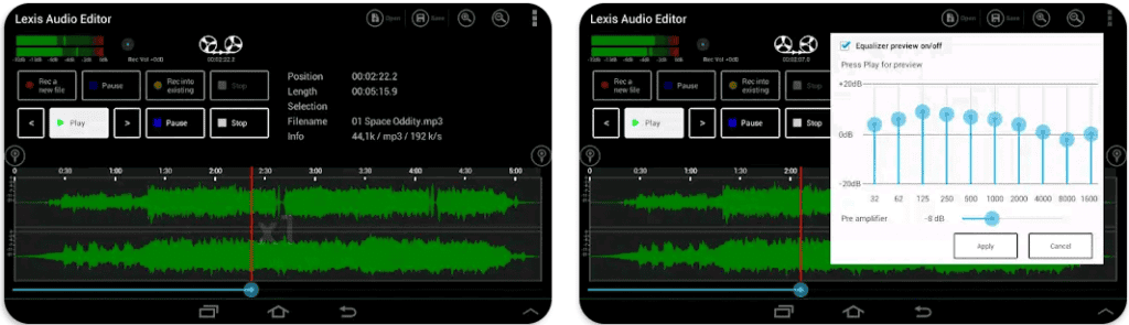 Lexis Audio Editor