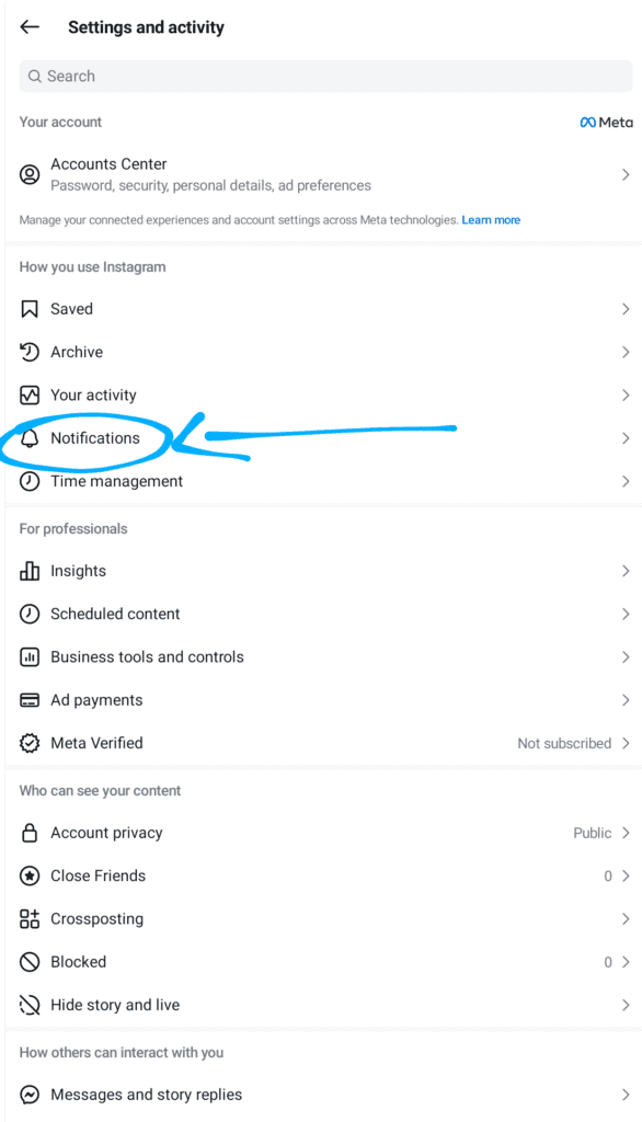 Notifications