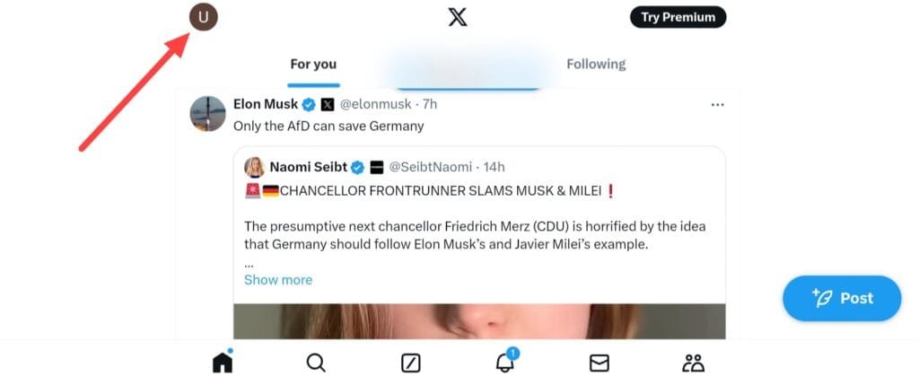 Twitter Profile