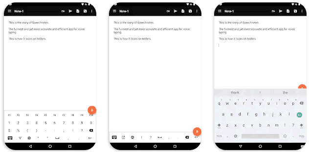 Speechnotes
